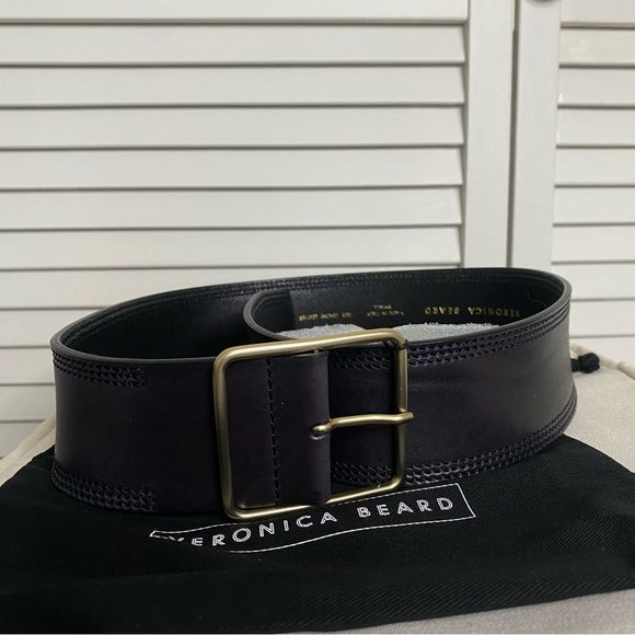 Veronica Beard Accessories - NWT Veronica Beard Thara Belt Black XL